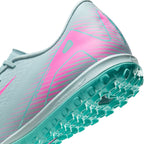 Nike Air Zoom Mercurial Vapor 16 Academy TF Turf Soccer Shoes- Ocean Cube/Pink Blast