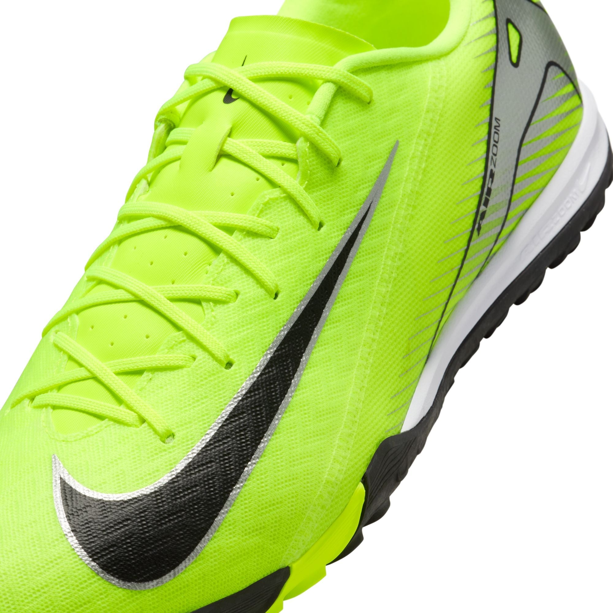 Nike Air Zoom Mercurial Vapor 16 Academy TF  Turf Soccer Cleats- Volt/Black
