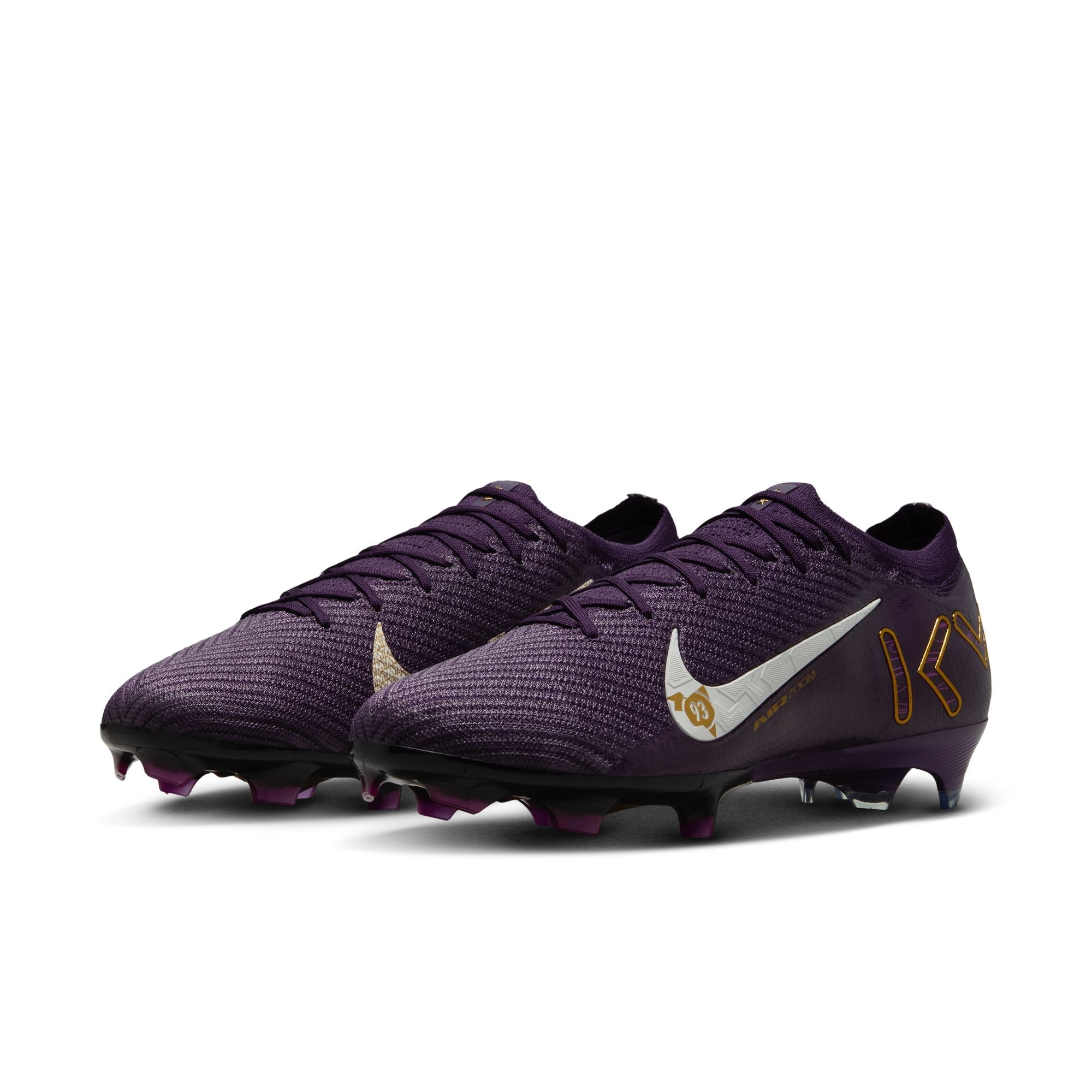 Nike Mercurial Vapor 16 Elite "Kylian Mbappé" FG Firm Ground Soccer Cleats- Grand Purple/Pale Ivory