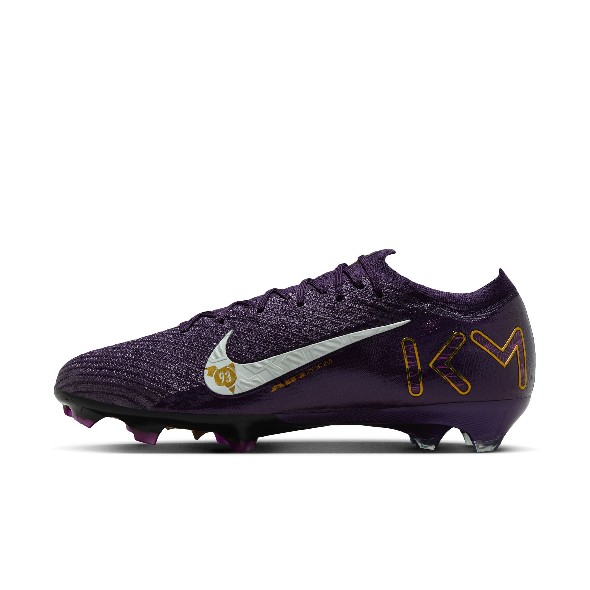 Nike Mercurial Vapor 16 Elite "Kylian Mbappé" FG Firm Ground Soccer Cleats- Grand Purple/Pale Ivory