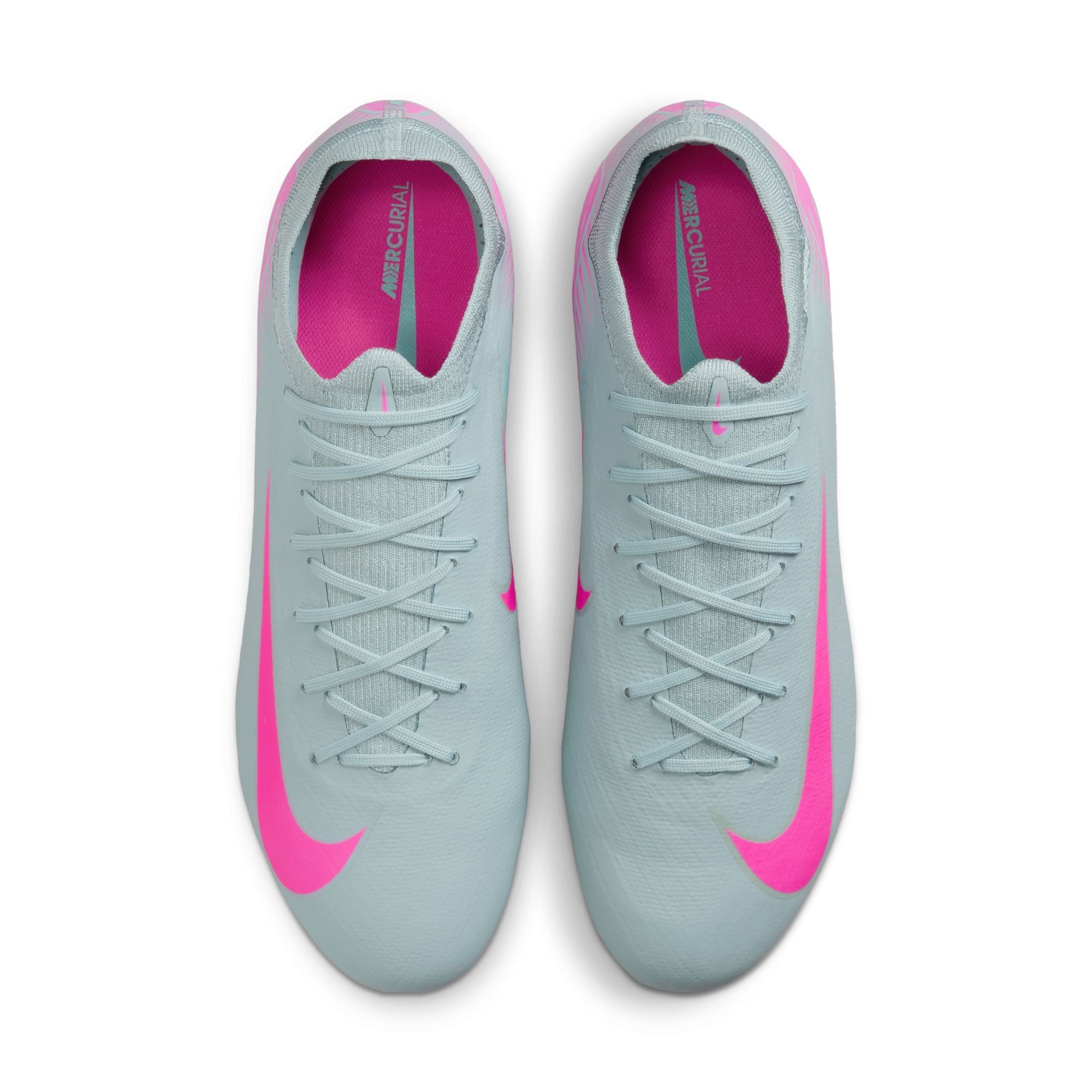Nike Air Zoom Mercurial Vapor 16 Pro FG Firm Ground Soccer Cleat - Ocean Cube/Pink Blast