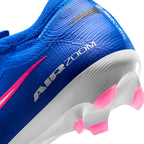 Nike Air Zoom Mercurial Vapor 16 Pro FG Firm Ground Soccer Cleats-  Racer Blue/White