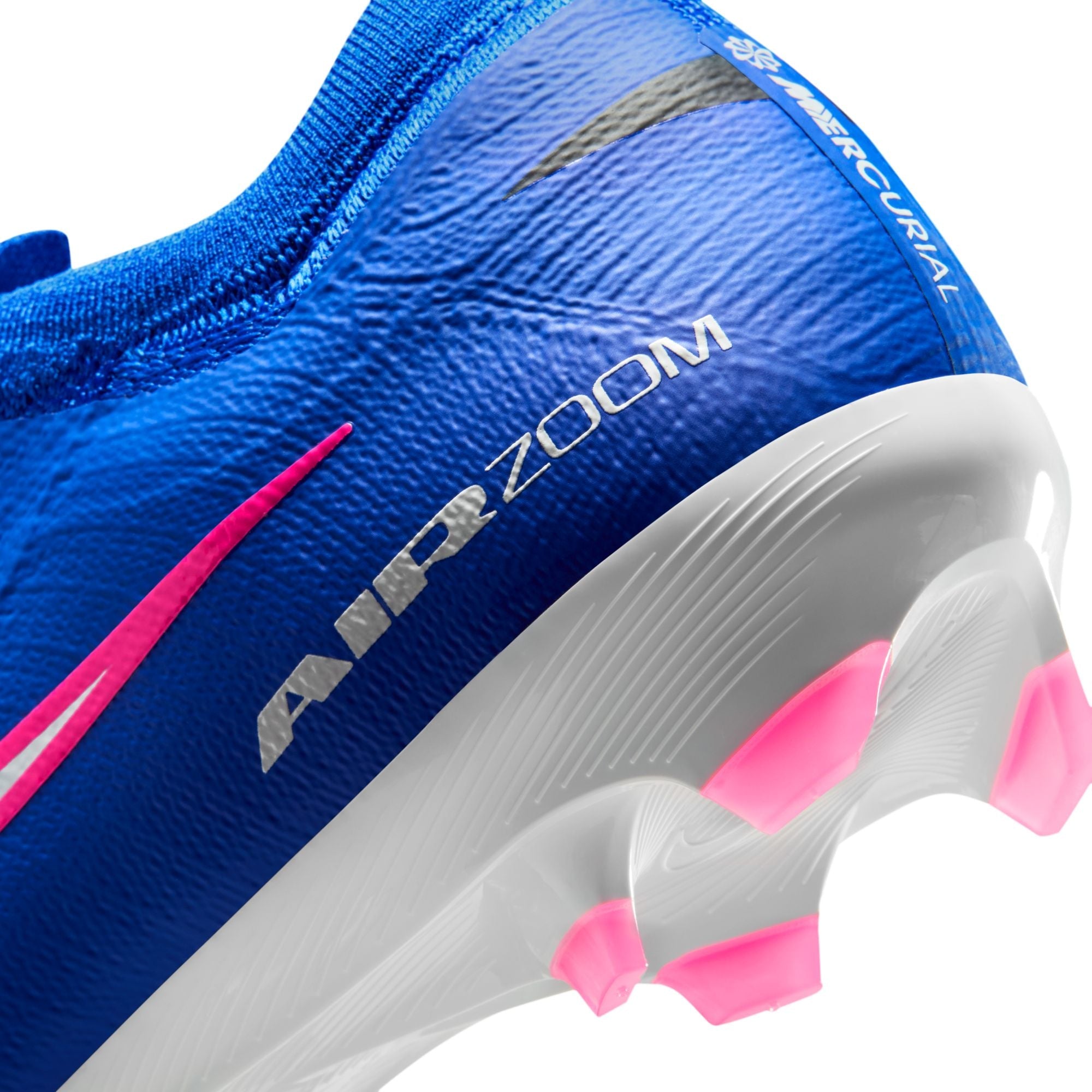 Nike Air Zoom Mercurial Vapor 16 Pro FG Firm Ground Soccer Cleats-  Racer Blue/White