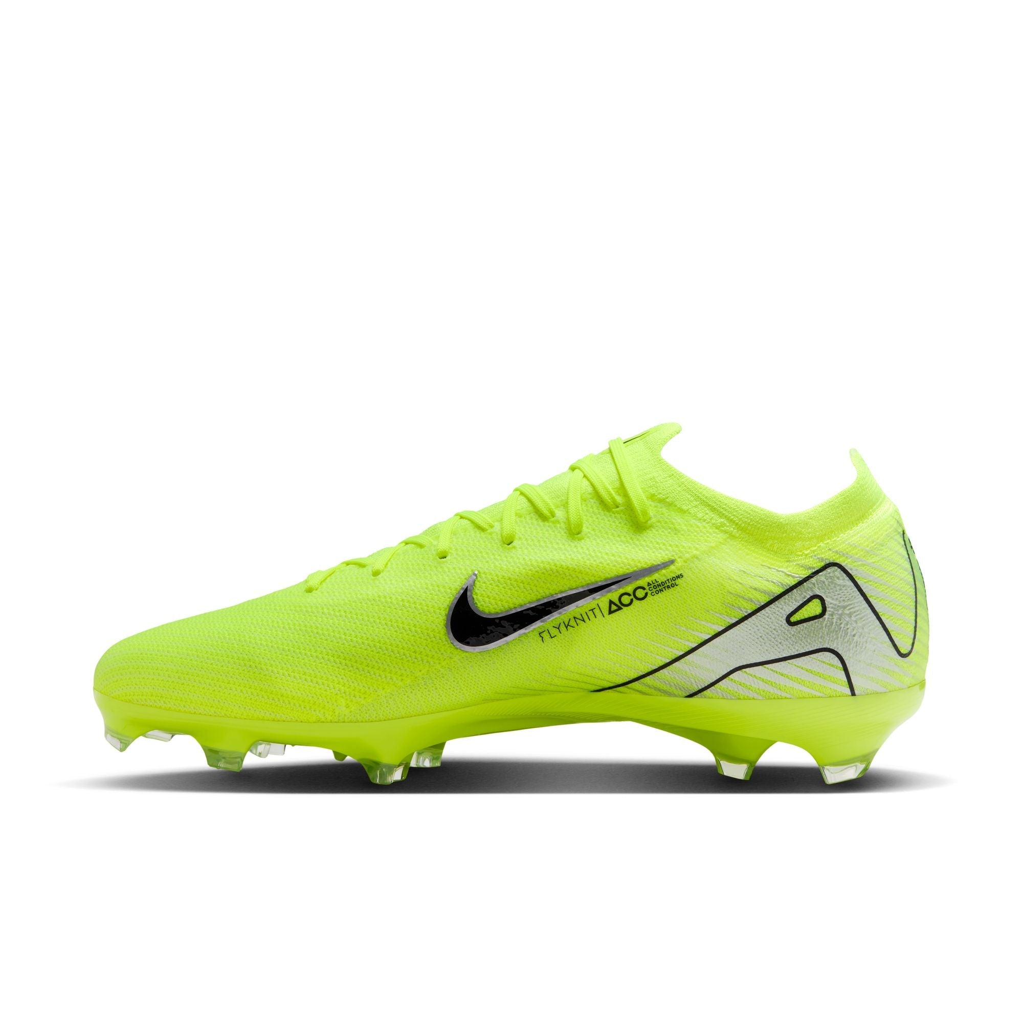Nike Air Zoom Mercurial Vapor 16 Pro FG Firm Ground Soccer Cleat - Volt/Black
