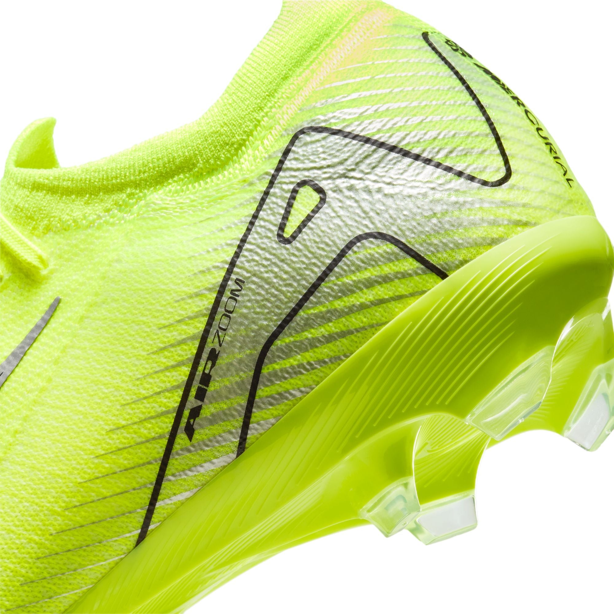Nike Air Zoom Mercurial Vapor 16 Pro FG Firm Ground Soccer Cleat - Volt/Black