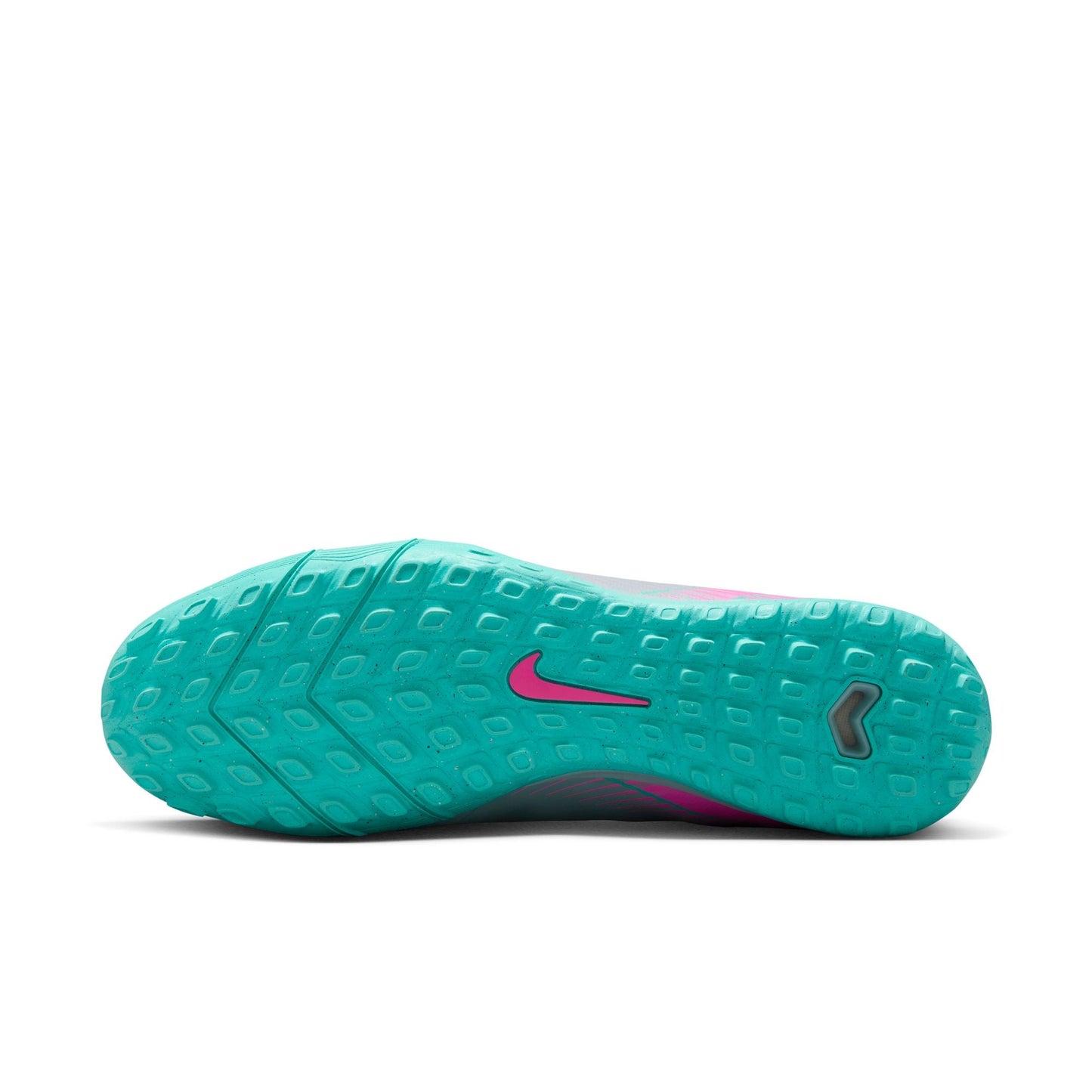 Nike Air Zoom Mercurial Vapor 16 Pro TF Turf Soccer Cleat - Ocean Cube/Pink Blast