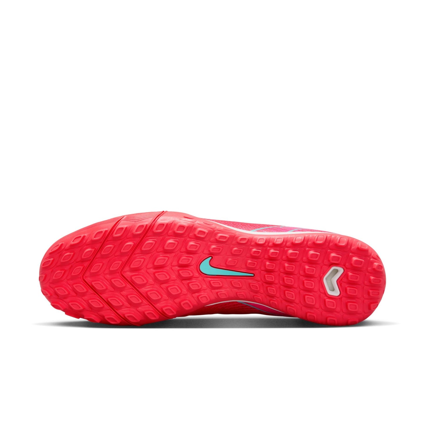 Nike Air Zoom Mercurial Vapor 16 Pro TF Turf Soccer Cleat - Ember Glow/Aurora Green