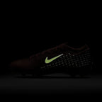 Nike Mercurial Vapor 16 "Kylian Mbappé" Pro FG Firm Ground Soccer Cleat -Plum Eclipse/Metallic Silver