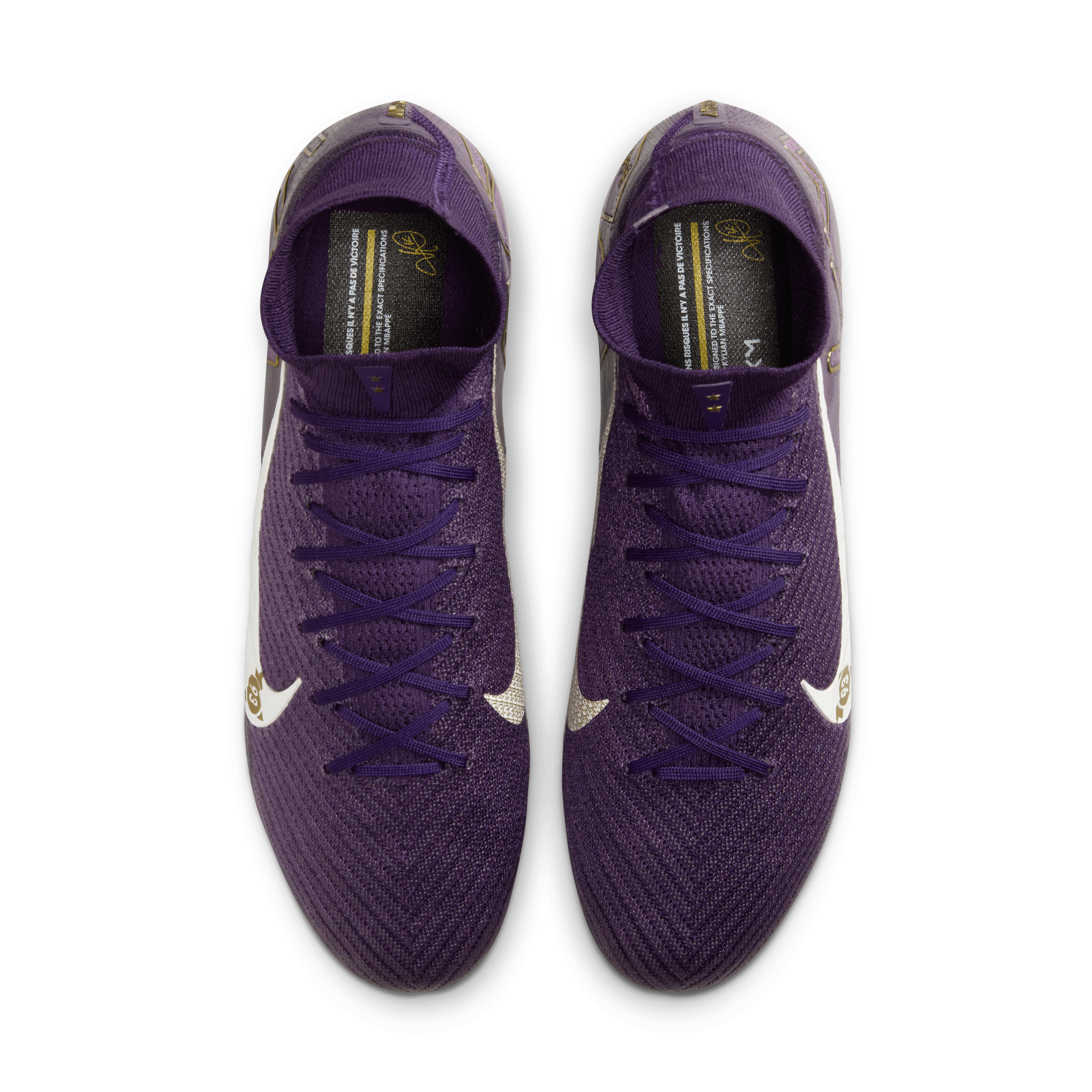 Nike Mercurial Superfly 10 Elite "Kylian Mbappé" FG-Grand Purple/ Pale Ivory