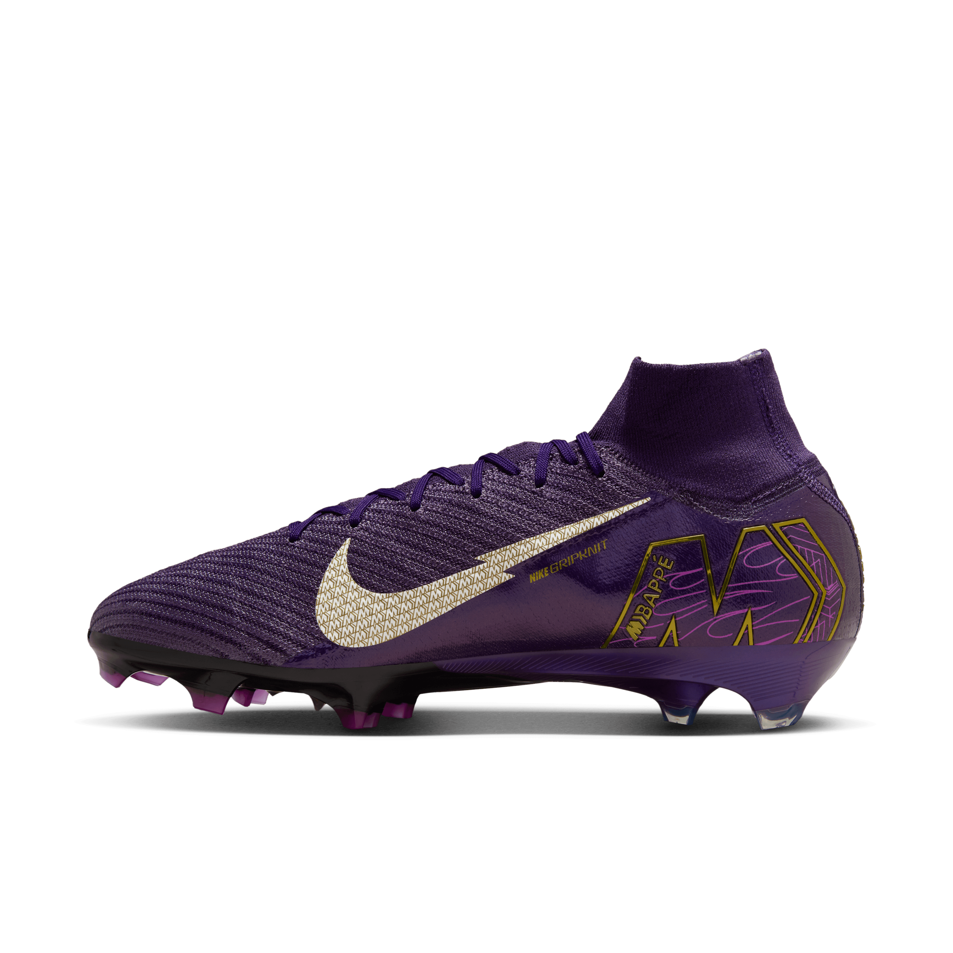 Nike Mercurial Superfly 10 Elite "Kylian Mbappé" FG-Grand Purple/ Pale Ivory