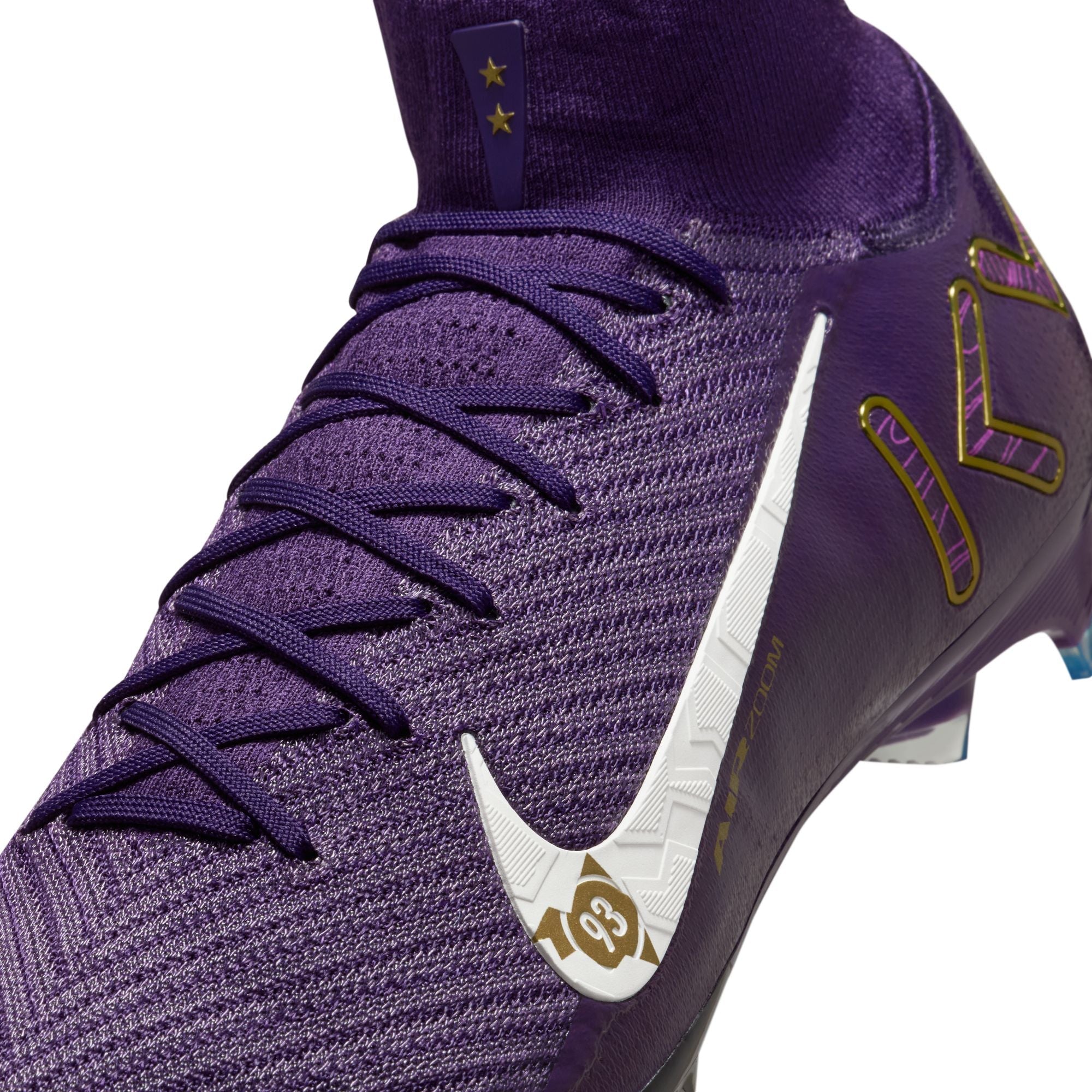Nike Mercurial Superfly 10 Elite "Kylian Mbappé" FG Firm Ground Soccer Cleats-  Grand Purple/Pale Ivory