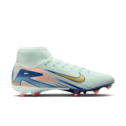 Nike Superfly 10 Academy Mercurial Dream Speed MG High Top-BARELY GREEN/MTLC GOLD COIN