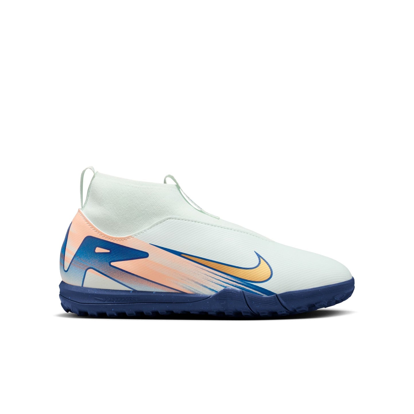 Nike Junior Superfly 10 Academy Mercurial Dream Speed TF Turf Soccer Shoes- Barely Green/Metallic Gold Coin