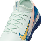 Nike Junior Mercurial Vapor 16 Academy Mercurial Dream Speed TF Turf Soccer Cleats- Barely Green/Metallic Gold Coin