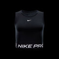 Nike Pro Women's Cropped Tank Top Training Tops Nike Black 2XS 