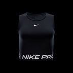 Nike Pro Women's Cropped Tank Top Training Tops Nike Black 2XS 