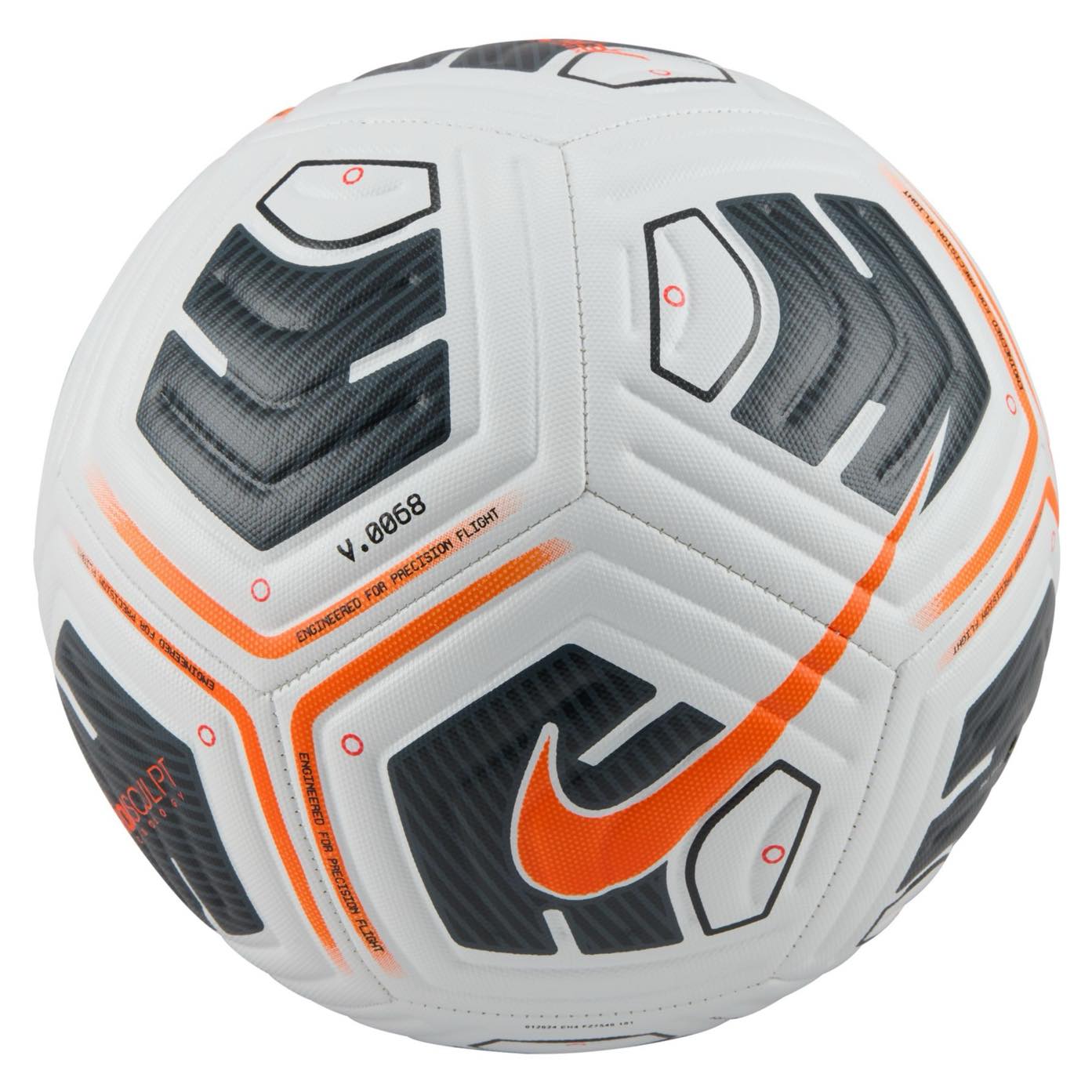 Nike Academy Soccer Ball Training Balls Nike White / Orange 3 