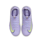 Nike United Junior Mercurial Vapor 16 Academy TF Turf Soccer Cleats -Purple Agate/Barely Volt