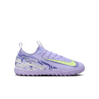 Nike United Junior Mercurial Vapor 16 Academy TF Turf Soccer Cleats -Purple Agate/Barely Volt