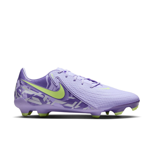 Nike United Phantom GX 2 Academy FG Firm Ground Soccer Cleats- Purple Agate/Barely Volt