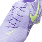 Nike United Phantom GX 2 Academy FG Firm Ground Soccer Cleats- Purple Agate/Barely Volt