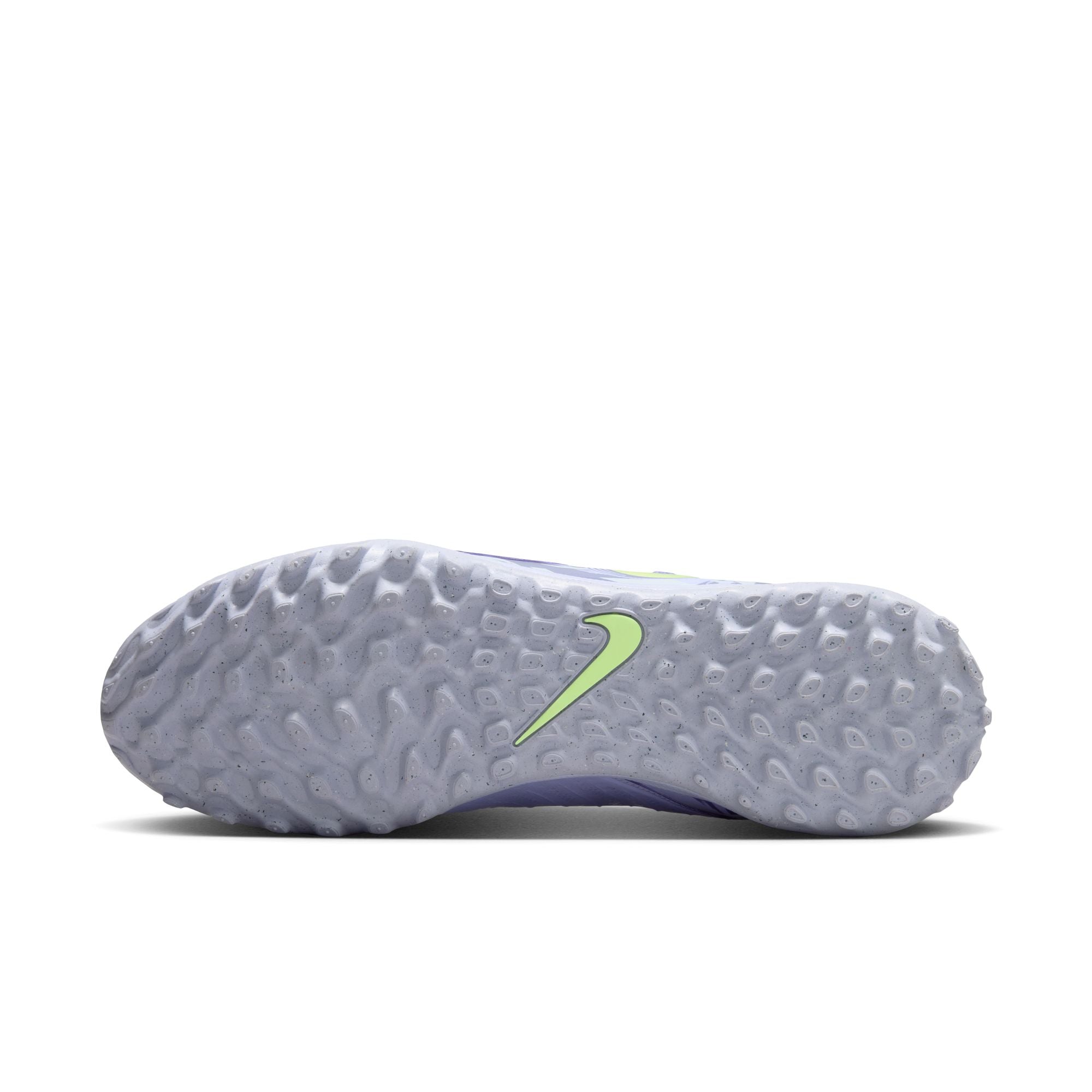 Nike United Phantom GX 2 Academy TF Turf Soccer Cleats- Purple Agate/Barely Volt