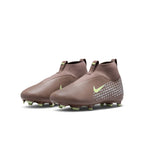 Nike Junior Zoom Mercurial Superfly 10 Academy "Kylian Mbappé" Academy FG Firm Ground Soccer Cleats-  Plum Eclipse/Metallic Silver