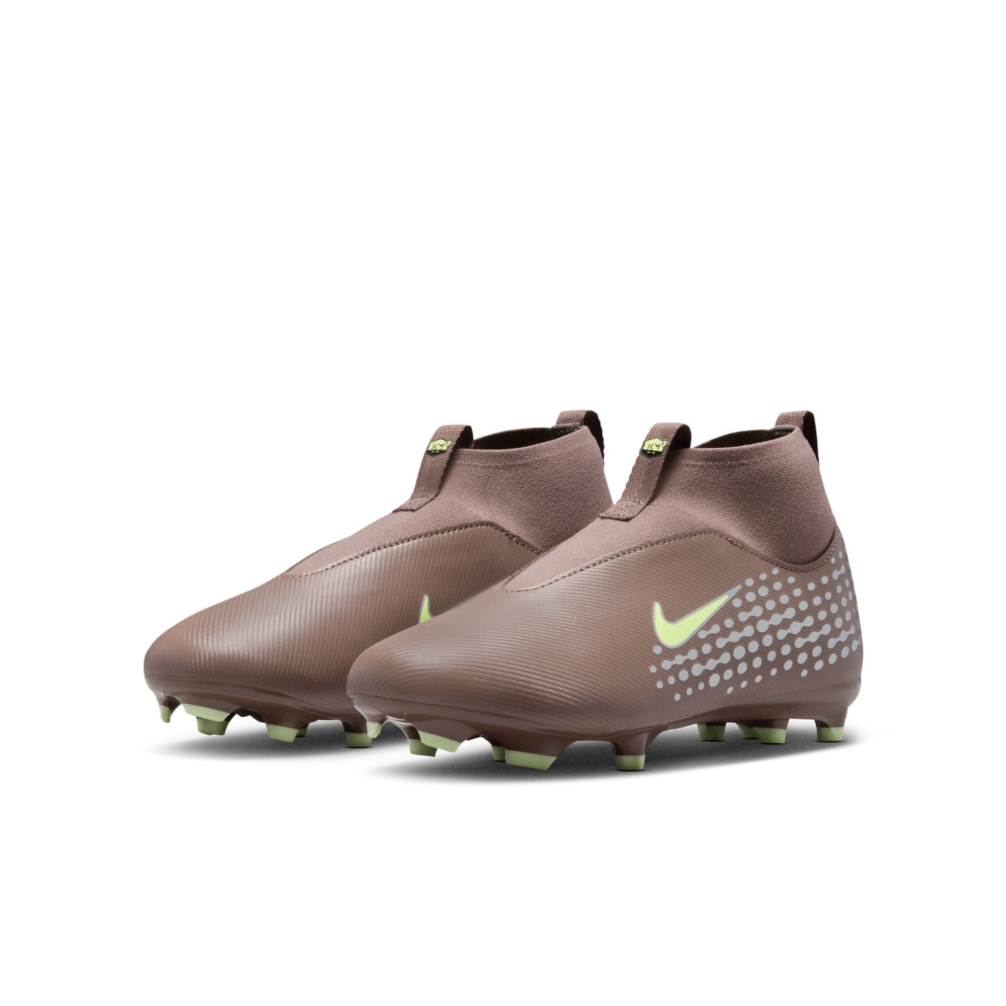 Nike Junior Zoom Mercurial Superfly 10 Academy "Kylian Mbappé" Academy FG Firm Ground Soccer Cleats-  Plum Eclipse/Metallic Silver