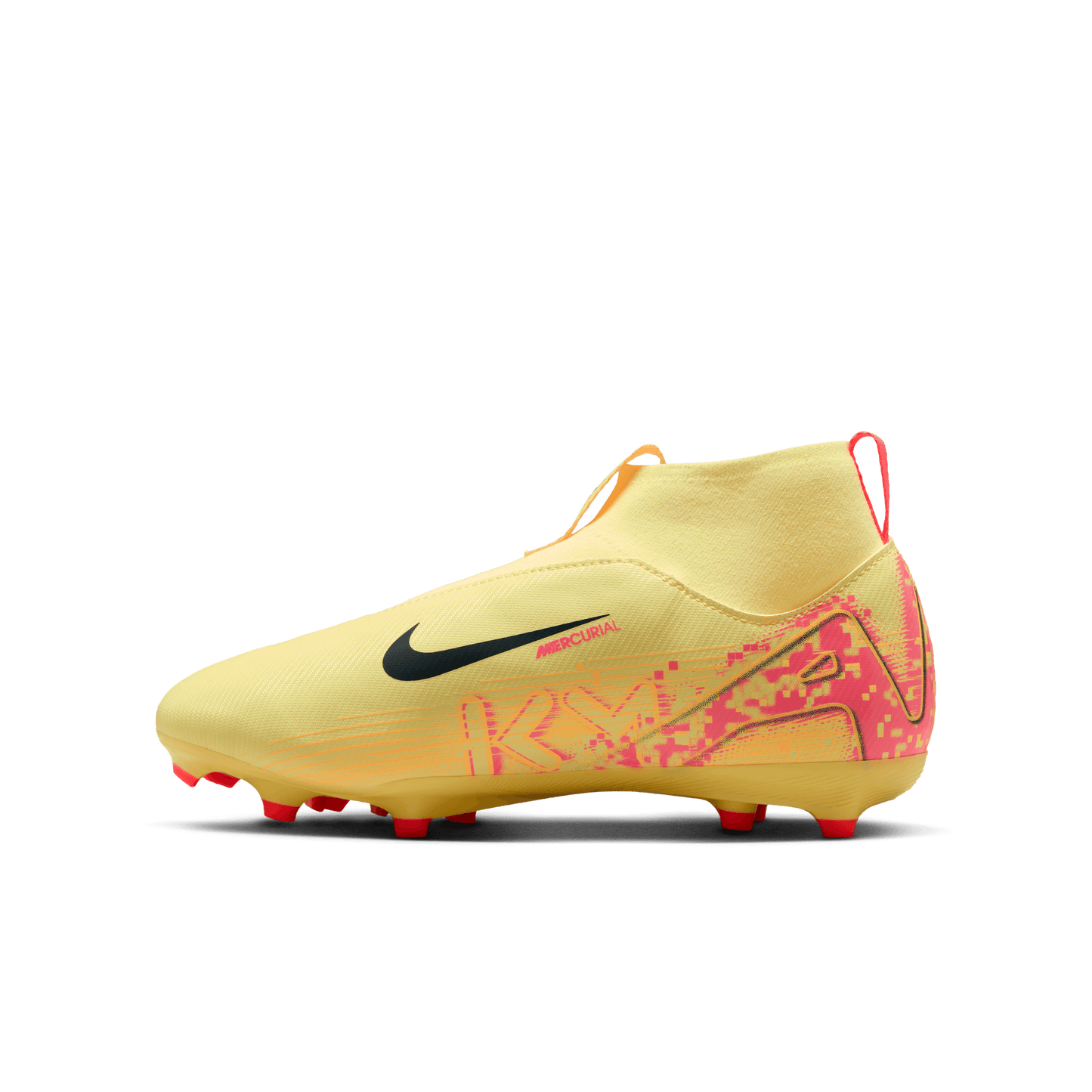 Nike Jr. Mercurial Superfly 10 Academy "Kylian Mbappé" FG - Light Laser Orange/Armory Navy