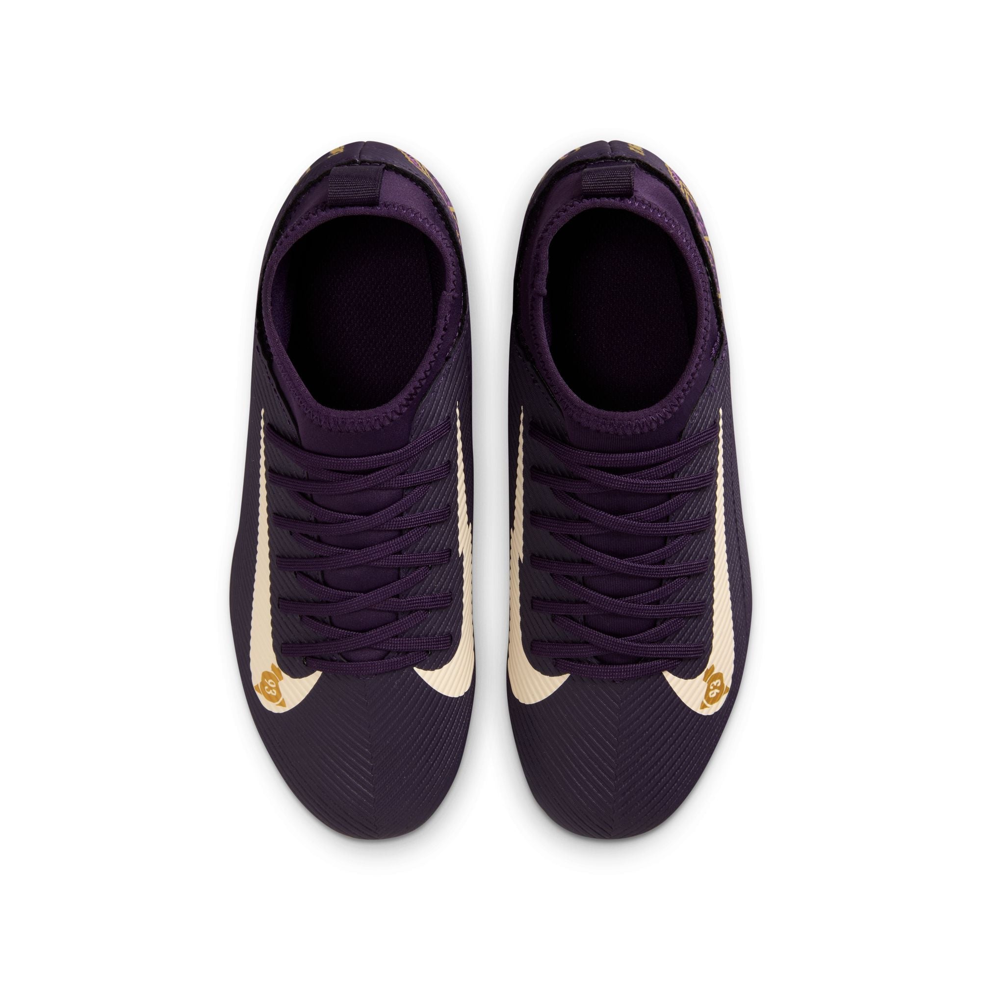 Nike Junior Mercurial Superfly 10 Club "Kylian Mbappé" FG Firm Ground Soccer Cleats-  Grand Purple/Pale Ivory