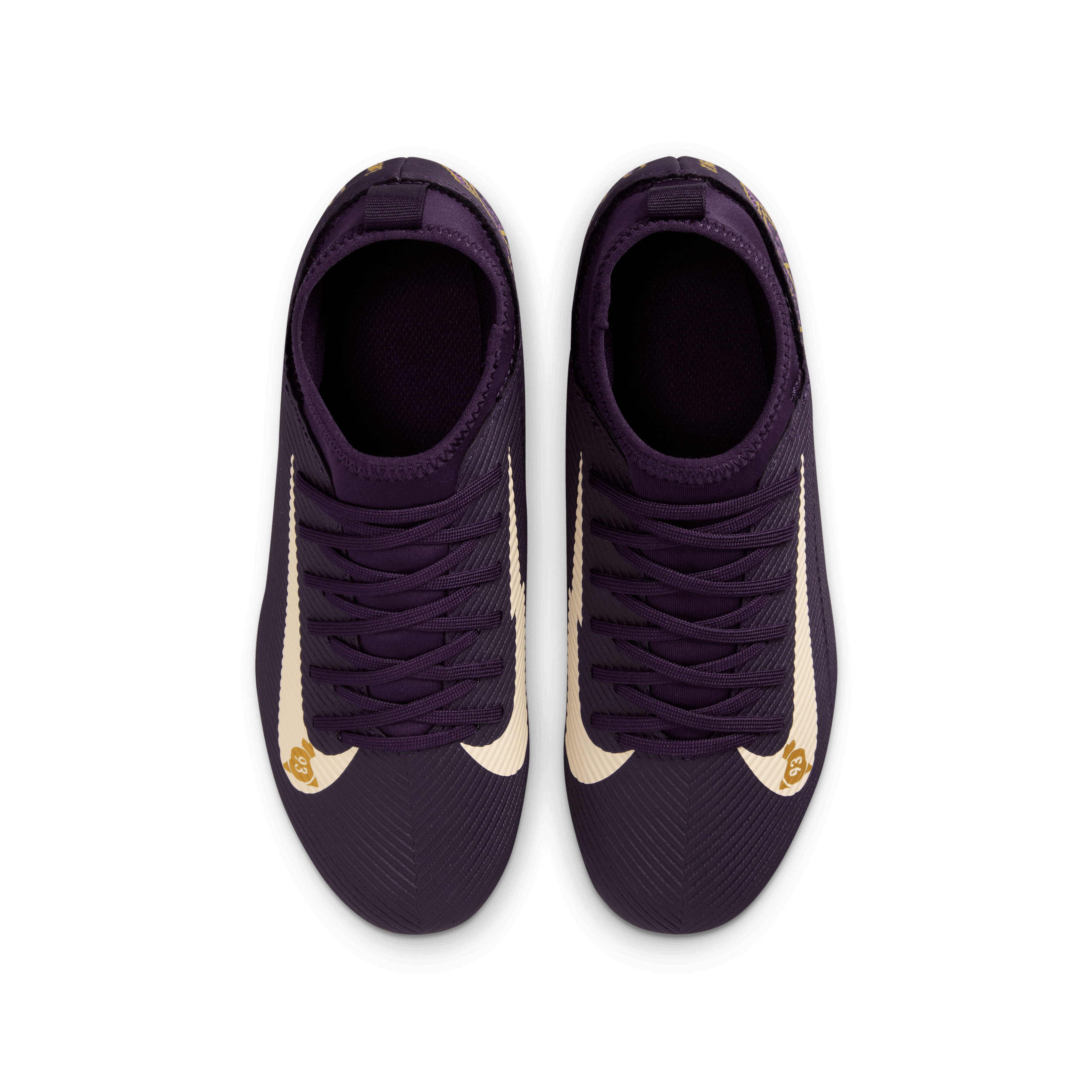 Nike Jr. Mercurial Superfly 10 Club "Kylian Mbappé" FG/MG -Grand Purple/Pale Ivory