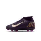 Nike Jr. Mercurial Superfly 10 Club "Kylian Mbappé" FG/MG -Grand Purple/Pale Ivory