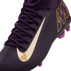 Nike Junior Mercurial Superfly 10 Club "Kylian Mbappé" FG Firm Ground Soccer Cleats-  Grand Purple/Pale Ivory