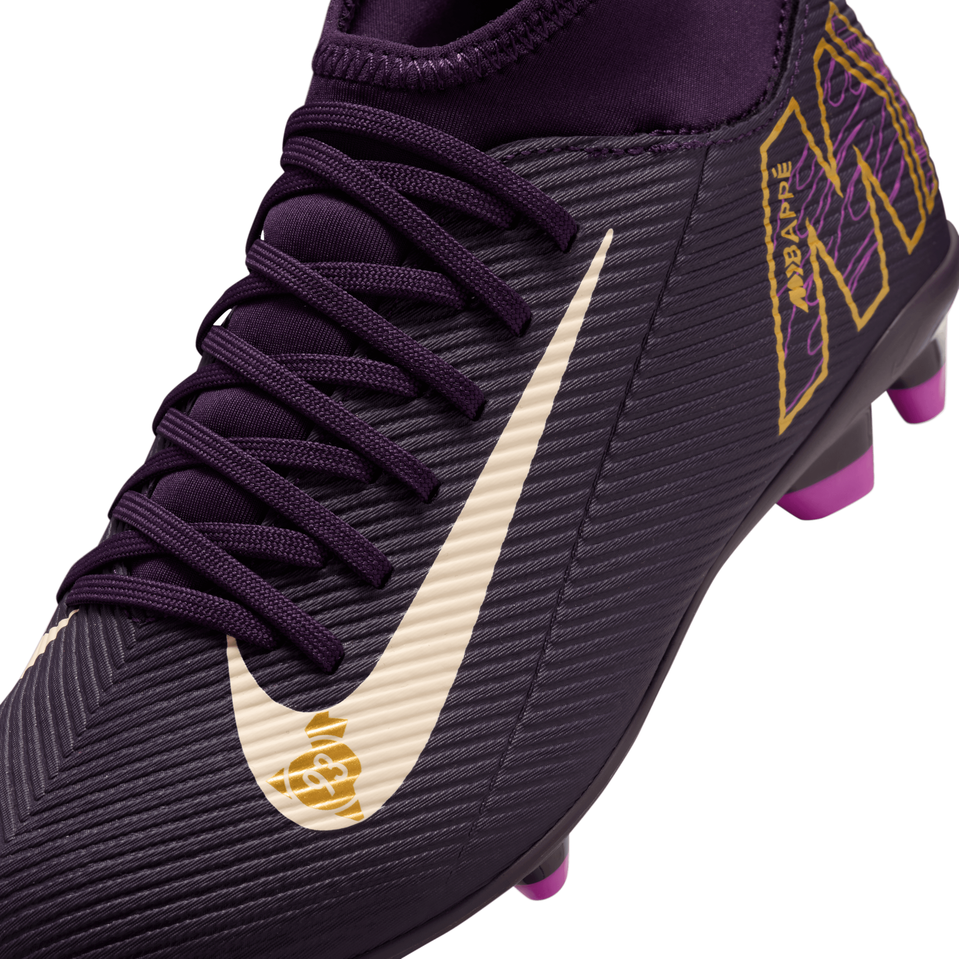 Nike Jr. Mercurial Superfly 10 Club "Kylian Mbappé" FG/MG -Grand Purple/Pale Ivory