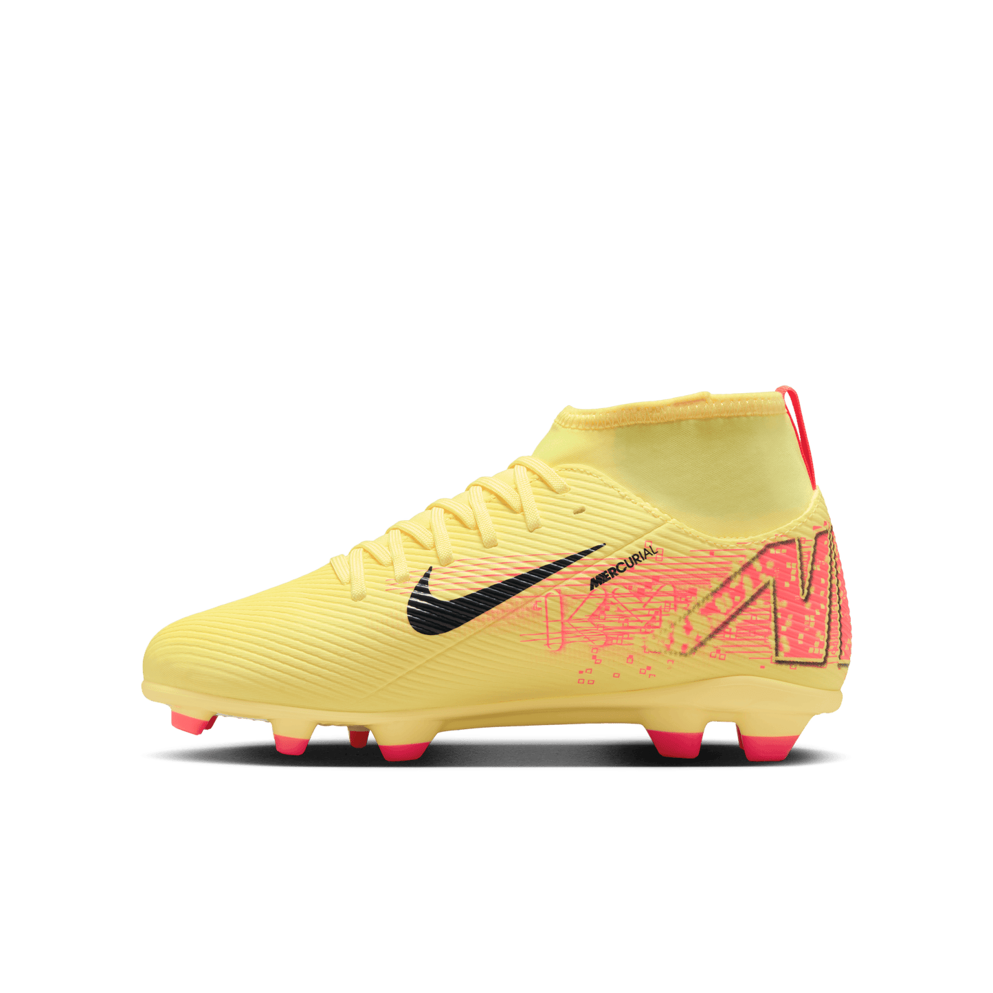 Nike Jr. Mercurial Superfly 10 Club "Kylian Mbappé" FG/Mg - Lt Laser Orange/Armory Navy