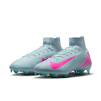 Nike Mercurial Superfly 10 Pro FG Firm Ground Soccer Cleats- Ocean Cube/Pink Blast