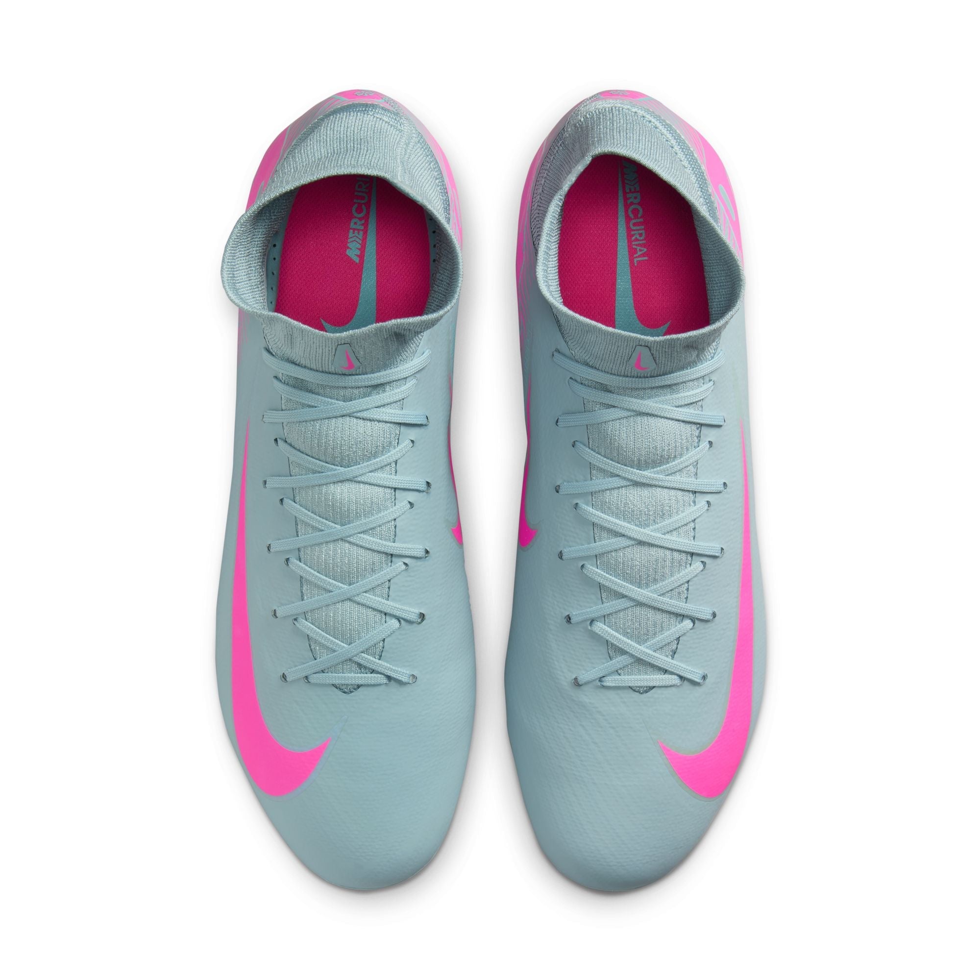 Nike Mercurial Superfly 10 Pro FG Firm Ground Soccer Cleats- Ocean Cube/Pink Blast