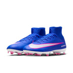 Nike Mercurial Superfly 10 Pro FG Firm Ground Soccer Cleats- Racer Blue/White
