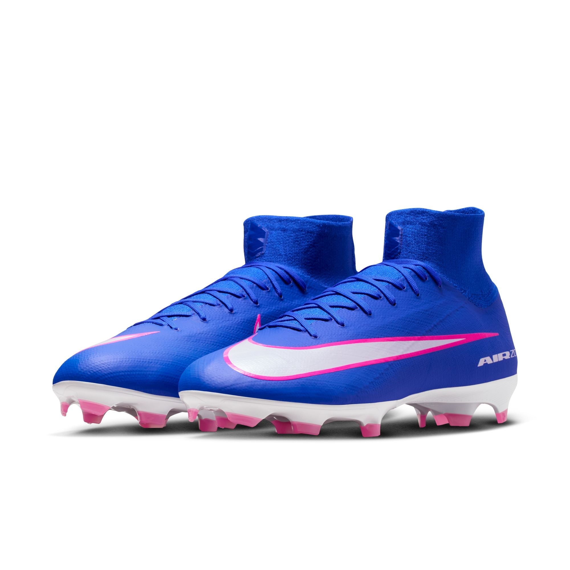 Nike Mercurial Superfly 10 Pro FG Firm Ground Soccer Cleats- Racer Blue/White