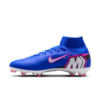 Nike Mercurial Superfly 10 Pro FG Firm Ground Soccer Cleats- Racer Blue/White