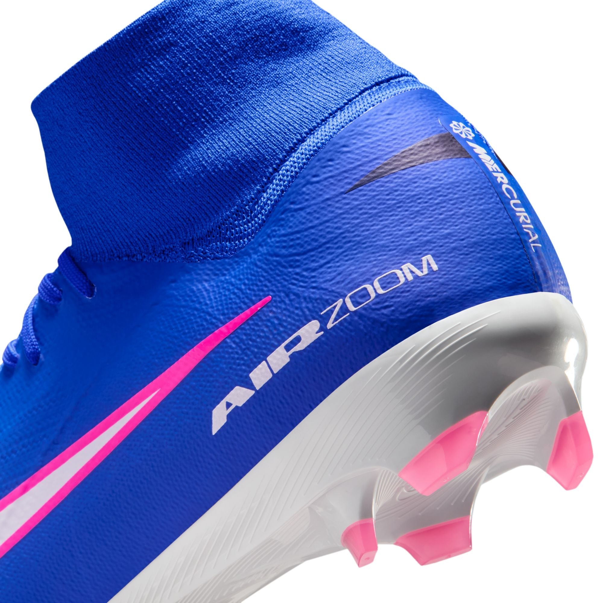 Nike Mercurial Superfly 10 Pro FG Firm Ground Soccer Cleats- Racer Blue/White