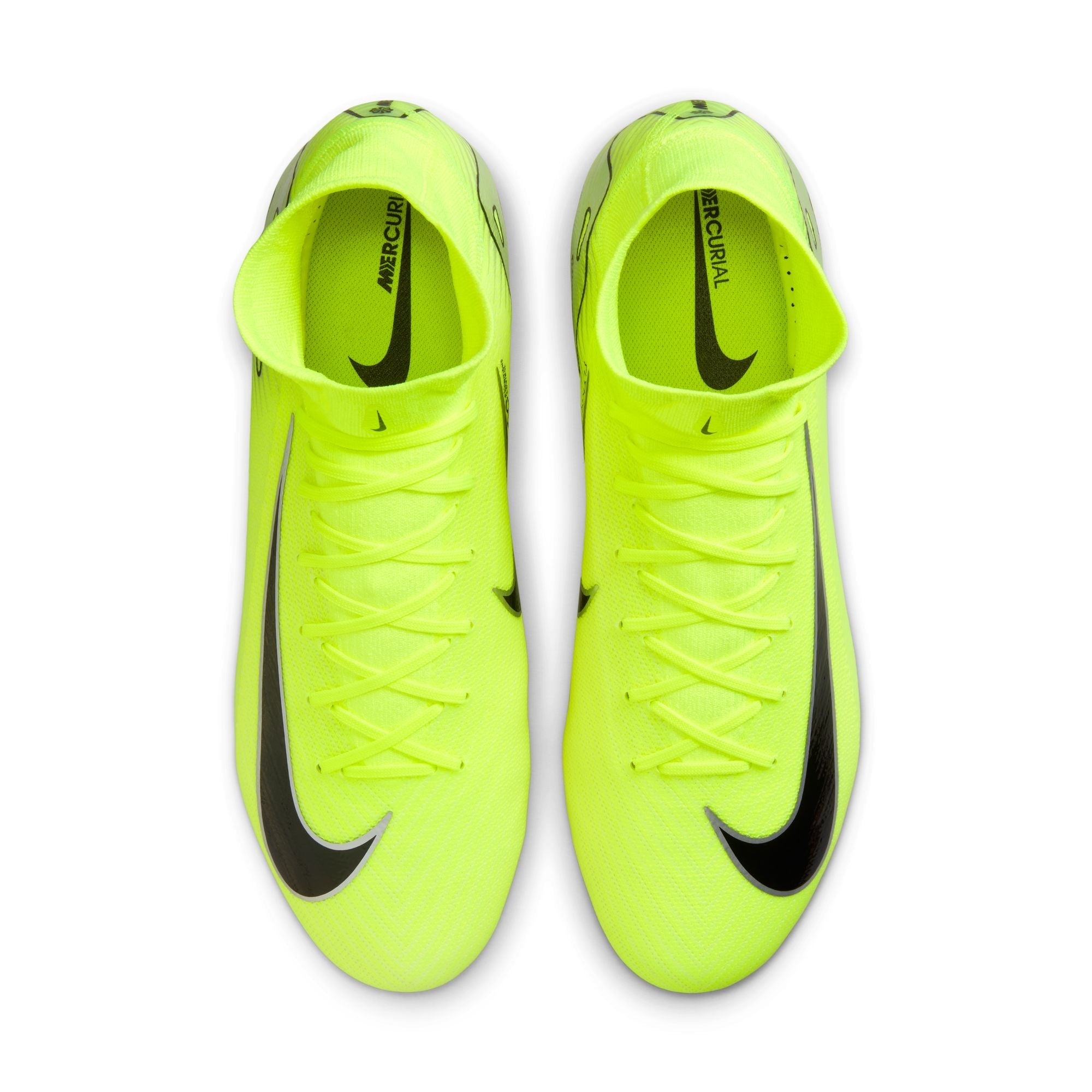 Nike Mercurial Superfly 10 Pro FG Firm Ground Soccer Cleats- Volt/Black