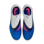 Nike Phantom 6 Low Elite FG Firm Ground Soccer Cleat -Racer Blue/Pink Blast/White