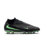 Nike Phantom 6 High Elite FG Firm Ground Soccer Cleats - Black/Illusion Green/Black
