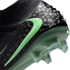 Nike Phantom 6 High Elite FG Firm Ground Soccer Cleats - Black/Illusion Green/Black
