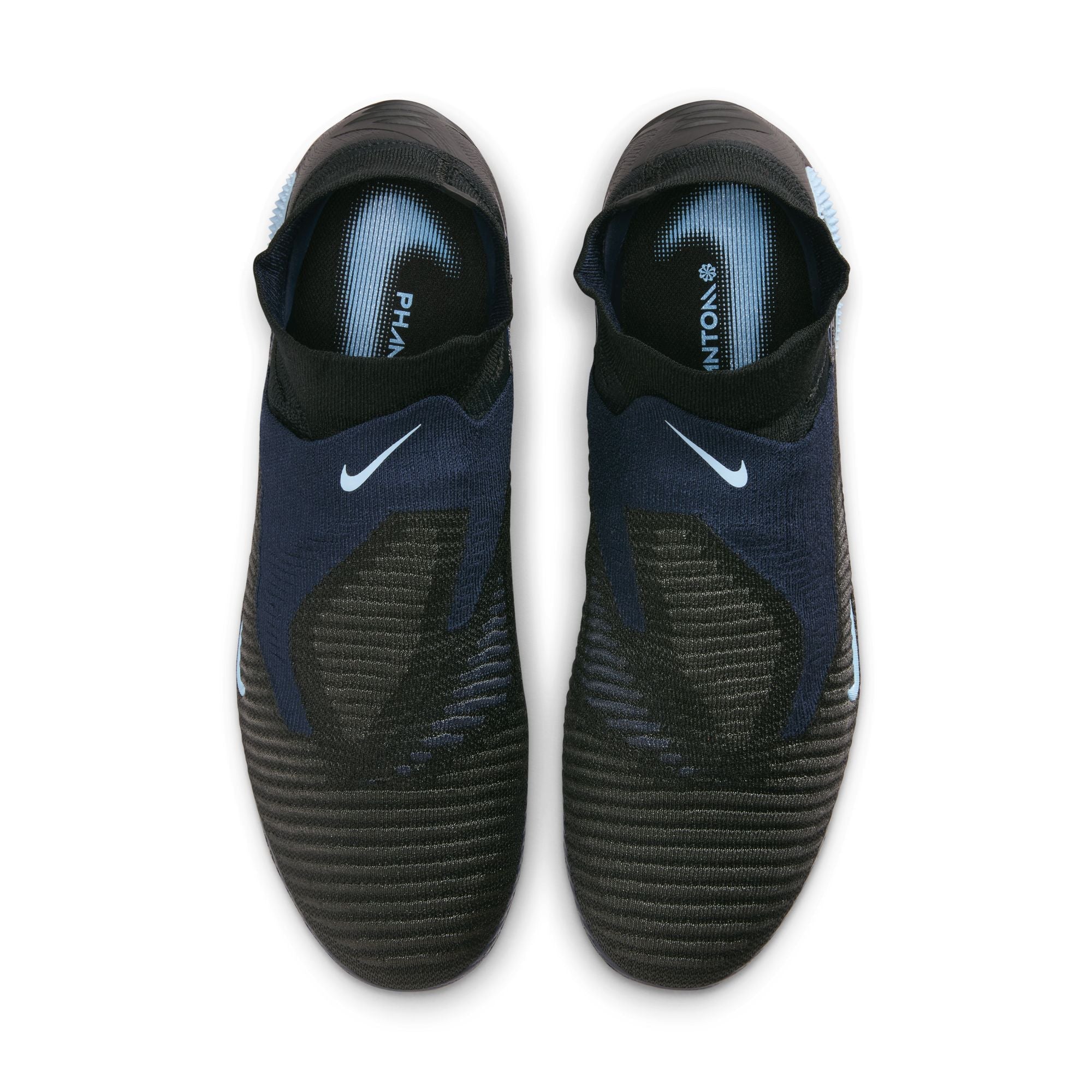 Nike Phantom 6 High Elite FG Firm Ground Soccer Cleats -Black/Black
