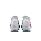 Nike Phantom 6 High Elite FG Firm Ground Soccer Cleats - Racer Blue/Pink Blast/White