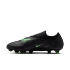 Nike Phantom 6 Low Pro FG Firm Ground Soccer Cleats -Black/Illusion Green/Black
