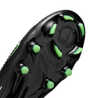 Nike Phantom 6 Low Pro FG Firm Ground Soccer Cleats -Black/Illusion Green/Black