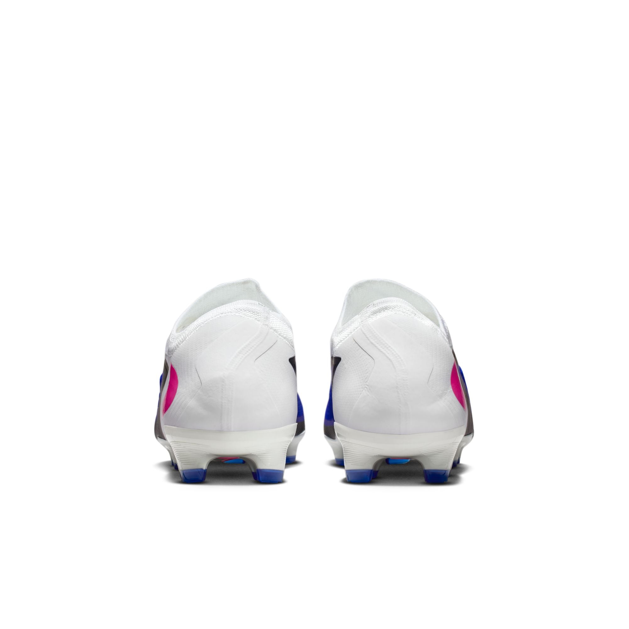 Nike Phantom 6 Low Pro FG Firm Ground Soccer Cleats -Racer Blue/Pink Blast/White